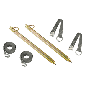 Set cinghie antivento Bisella per tendalino e tendalino