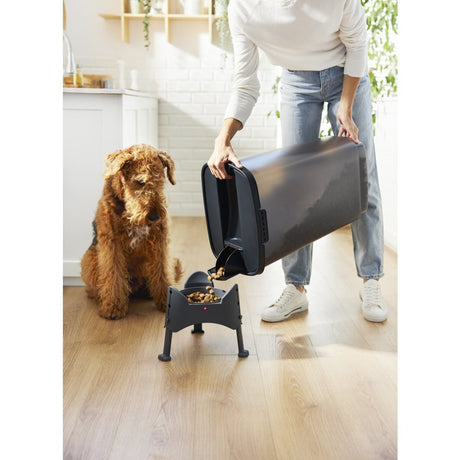 Contenitore per alimenti per animali Rotho Cody 50l antracite trasparente