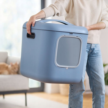 Cassetta igienica Rotho mypet biala xl 61,4x49,2x57,6 cm blu