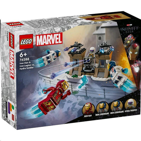 Lego Super Heroes 76288 Iron Man Legione di Ferro contro il soldato dell'Idra