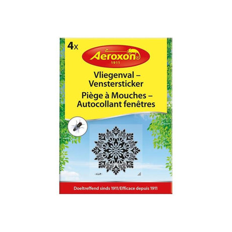 BSI Aeroxon Fly Trap Vetrofania Vetrofania Vetrofania 4 Pezzi