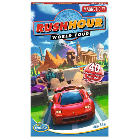 Ravensburger thinkfun gioco di pensiero del tour mondiale dell'ora di punta