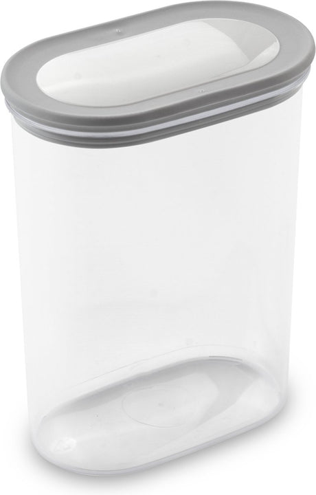 Curver dry grand chef – contenitore impilabile con coperchio – 1600 ml – grigio trasparente