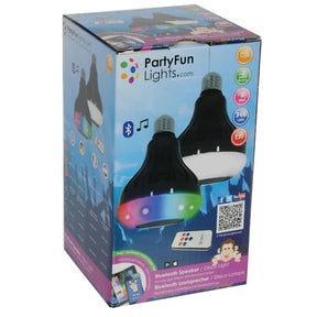 Kotronic Party Fun Lights Lampada da discoteca con altoparlante Bluetooth