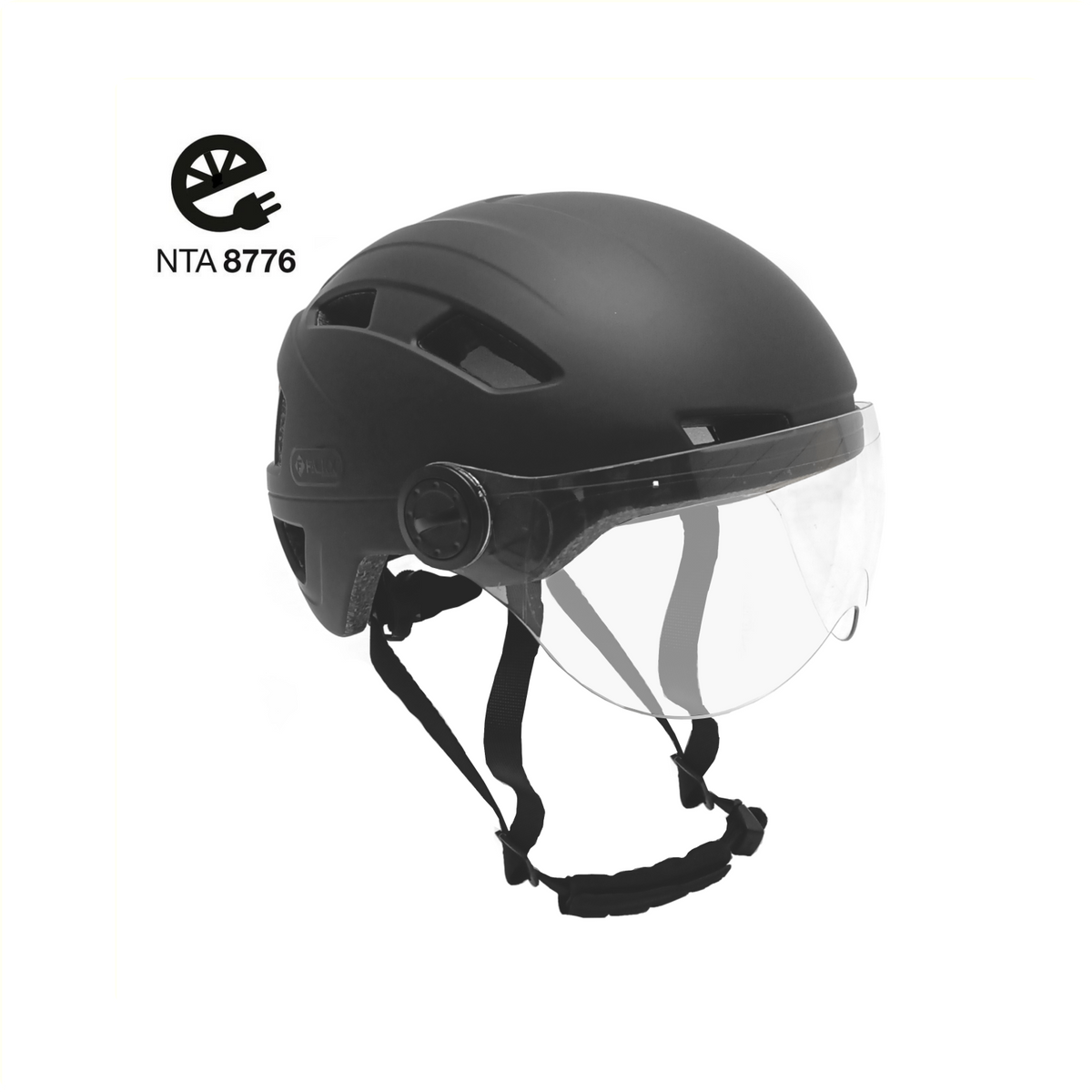 Casco Visor 59-61 cm Matte Black Size L
