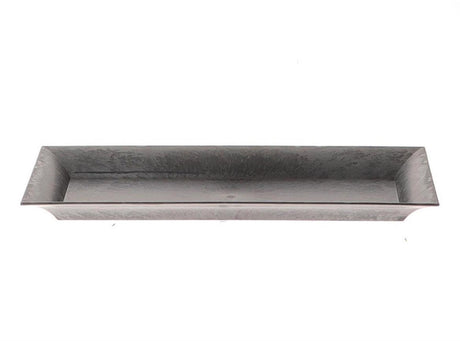 Vassoio Hbx natural living in melamina 36x17xh2,5cm grigio