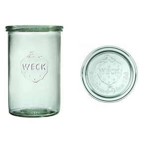 Weck pour bicchiere con coperchio (1050ml) 1l 6 pezzi