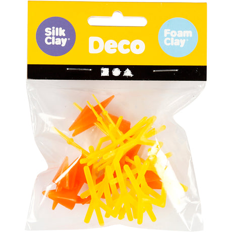 Azienda creativa https: www.cchobby.nl becchi-e-piedi-di-pollo-h-28-mm-l-30-37-mm-arancione-giallo-8-set-1-scatola