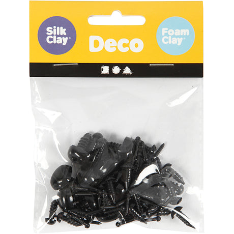 Creotime https: www.cchobby.nl occhi-e-muso-per-modellare-d-3-6-mm-dimensions-8x6-14x11-mm-black-20-set-1-box