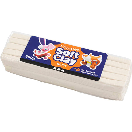 Azienda creativa https: www.cchobby.nl pasta da modellare-size-13x6x4-cm-white-500-gr-1-doos