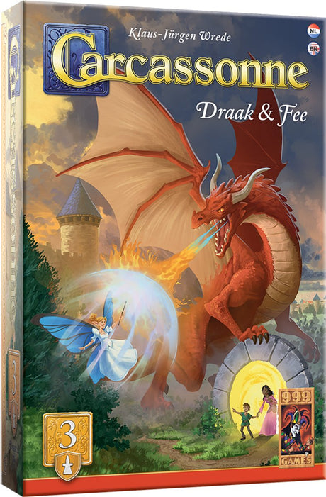 999games Espansione della fata del drago di carcassonne 999 giochi