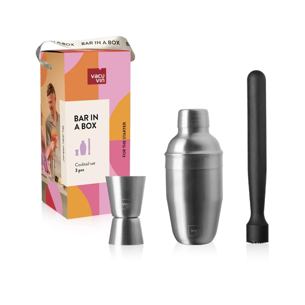 Set da cocktail Vacuvin, set iniziale da 3 pezzi