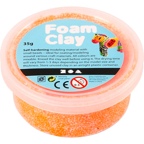 Argilla schiumosa https: www.cchobby.nl foam-clayr-neon-orange-35-gr-1-doosje