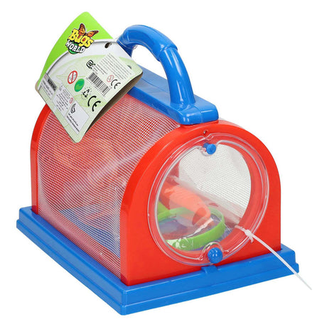 Giocattoli Lobbes, ad esempio scatola per osservazione insetti rosso blu, 3 pz.
