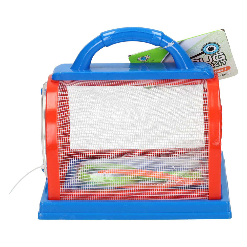 Giocattoli Lobbes, ad esempio scatola per osservazione insetti rosso blu, 3 pz.