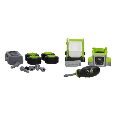 Scatola portaoggetti Lobbes Toys BV costruisci il tuo veicolo - verde