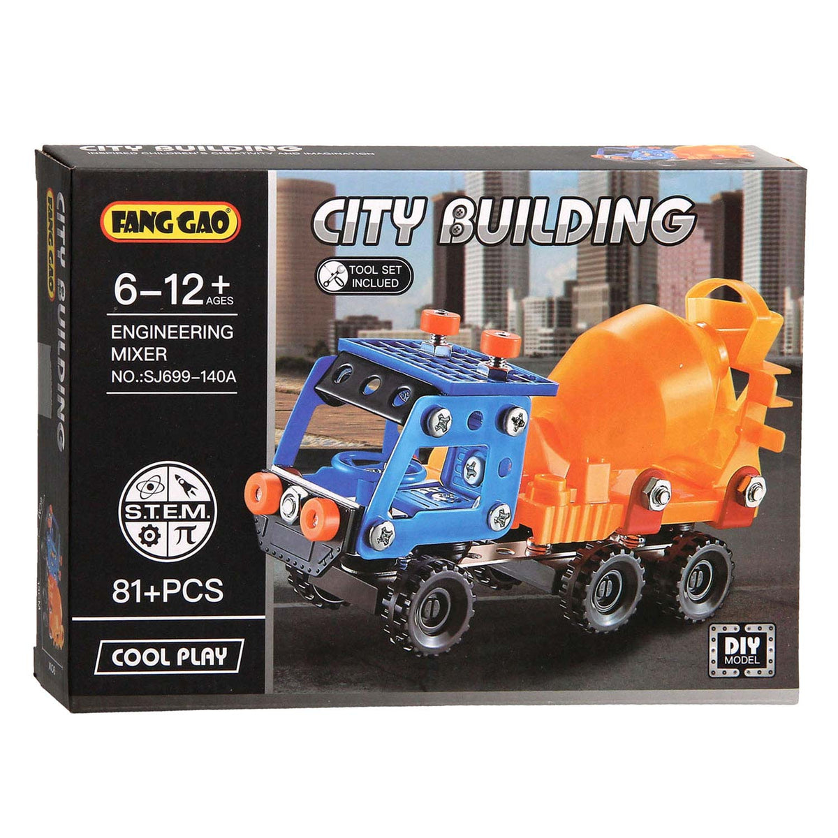 Set da costruzione carro silo, 81 pezzi.