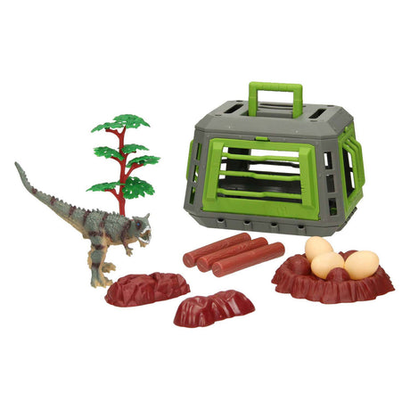 Set da gioco Dino con gabbia