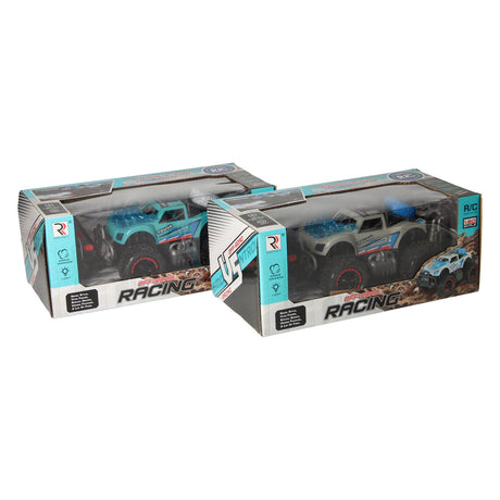 Auto da corsa RC con funzione fumo leggero