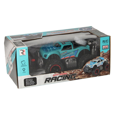 Auto da corsa RC con funzione fumo leggero