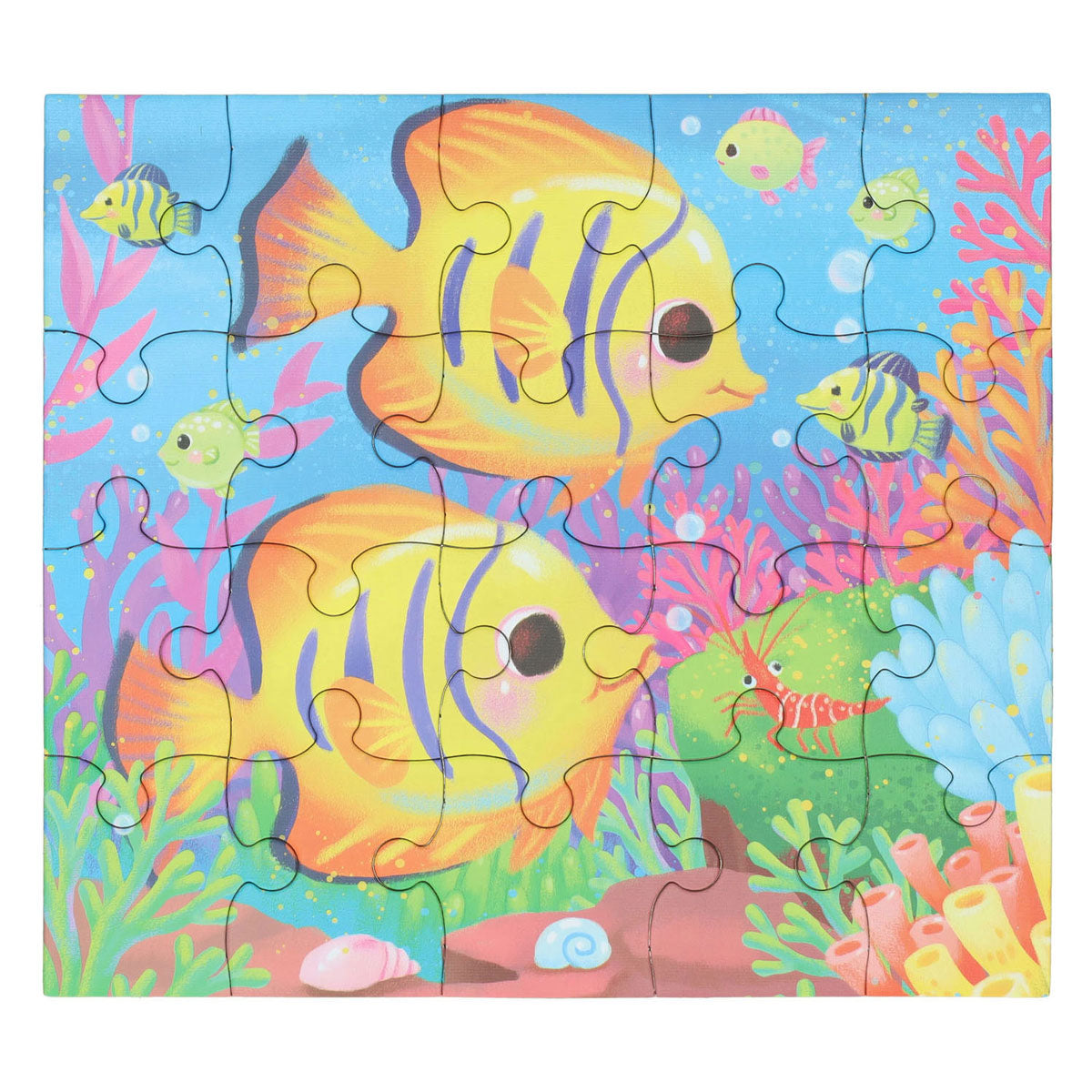 Mini puzzle mondo sottomarino, 20 pz.