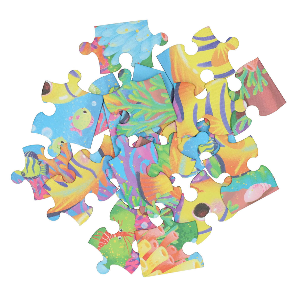 Mini puzzle mondo sottomarino, 20 pz.