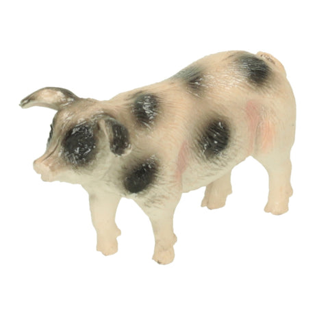 Raccogli la figura giocattolo dell'animale da fattoria