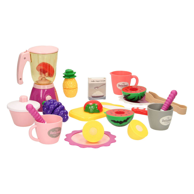 Set da gioco Juice Shop con frullatore – cucina colorata per bambini.