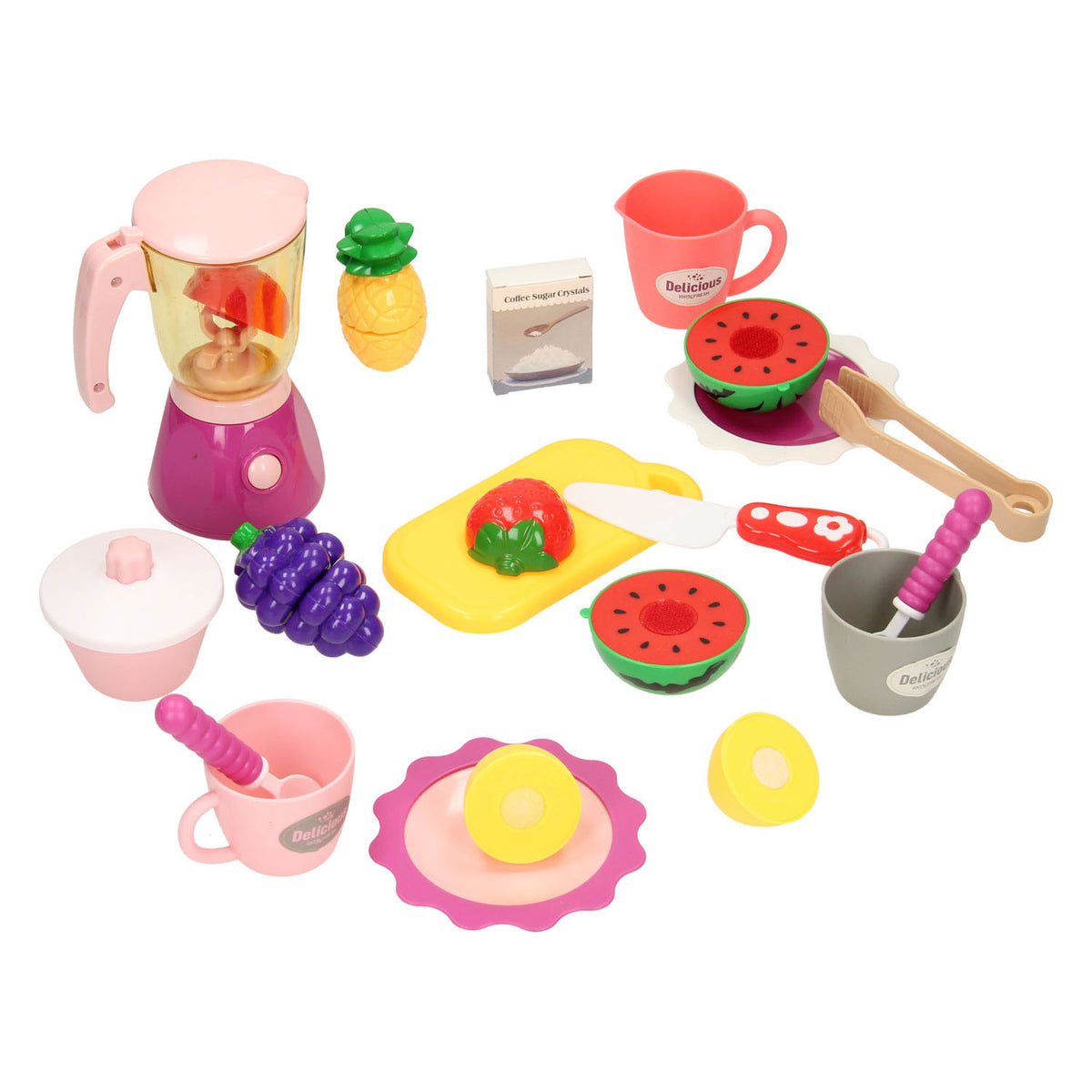 Set da gioco Juice Shop con frullatore – cucina colorata per bambini.