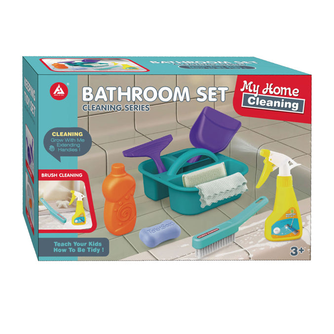 Set pulizia bagno, 9 pezzi.