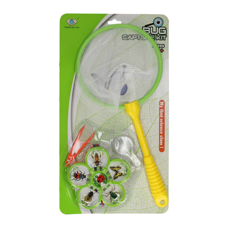Bugs World, rete di sicurezza per insetti e vaso di osservazione