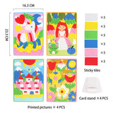 Kit artigianale per principessa collage mosaico