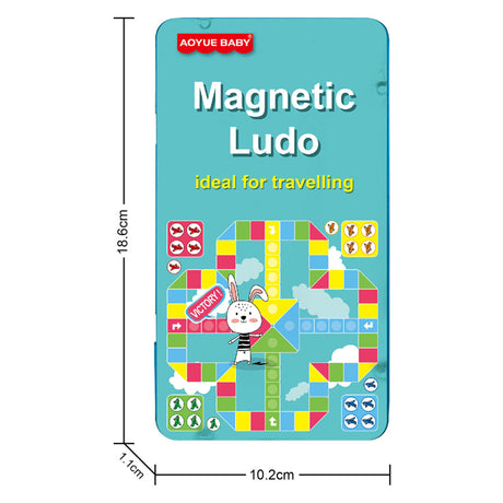 Ludo magnetico in lattina