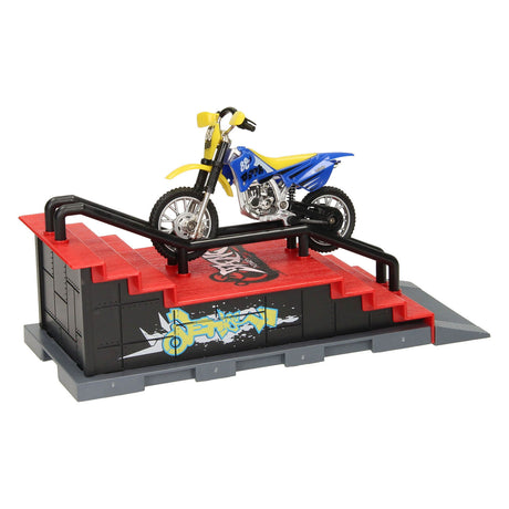 Skateboard da dito con pista acrobatica