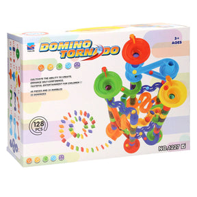 Pista per biglie Domino Tornado 128 pz.