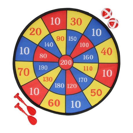 Gioco di freccette in velcro