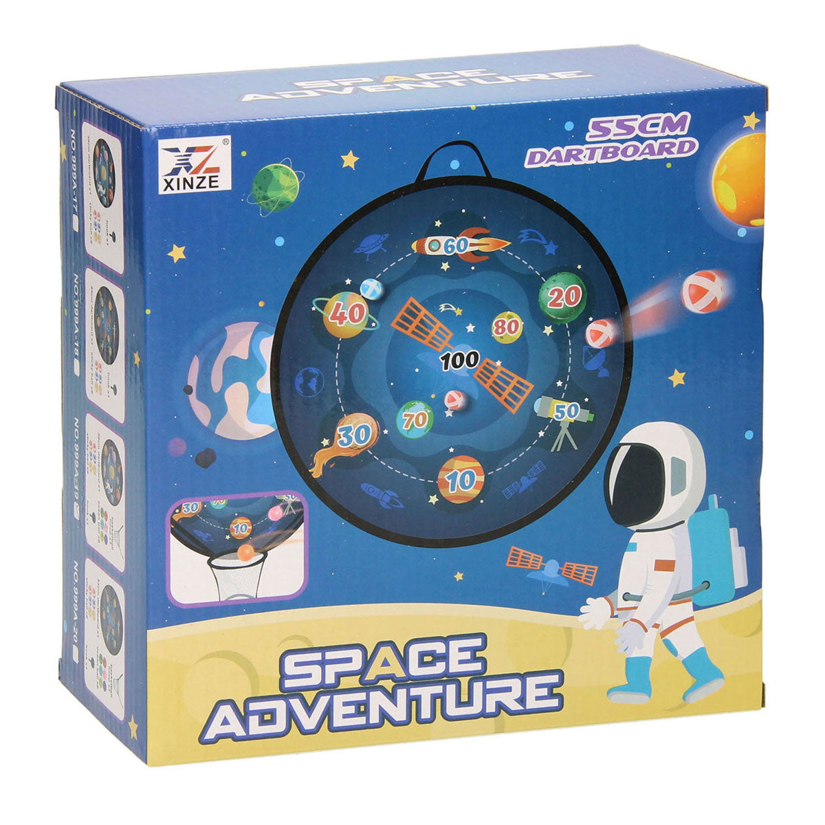 Set di freccette in velcro per viaggi nello spazio