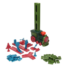 Set domino con strascico, 129 pz.