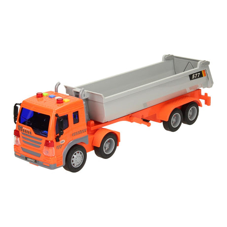 Camion con suono luminoso del contenitore dei rifiuti
