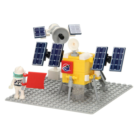 Lobbes Toys BV Set da costruzione Missione Lunare, 117 pezzi