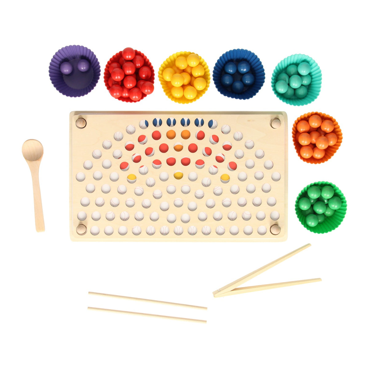 Gioco della palla arcobaleno