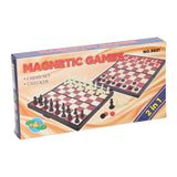 Set di scacchi e dama magnetici
