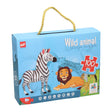 Puzzle animali selvatici, 100 pz.