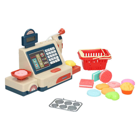 Set registratore di cassa giocattolo Lobbes Toys BV con accessori