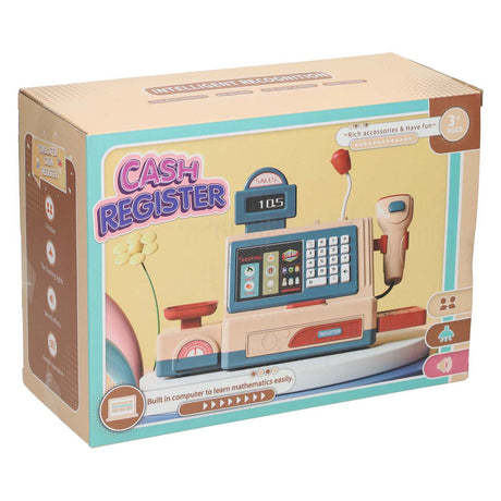 Set registratore di cassa giocattolo Lobbes Toys BV con accessori