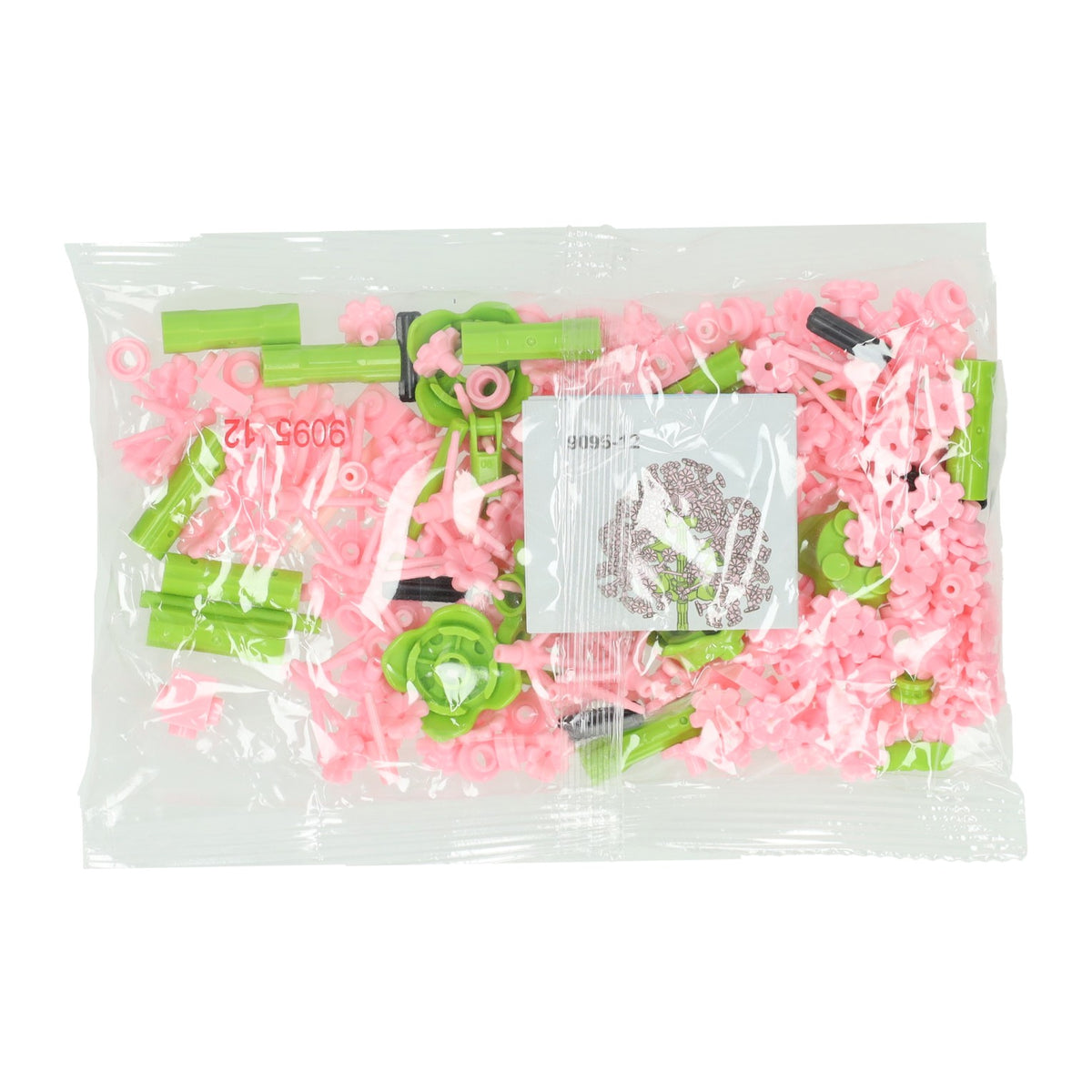 Set per la costruzione di fiori Lobbes rosa - 227 pz.