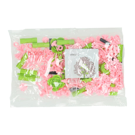 Set per la costruzione di fiori Lobbes rosa - 227 pz.