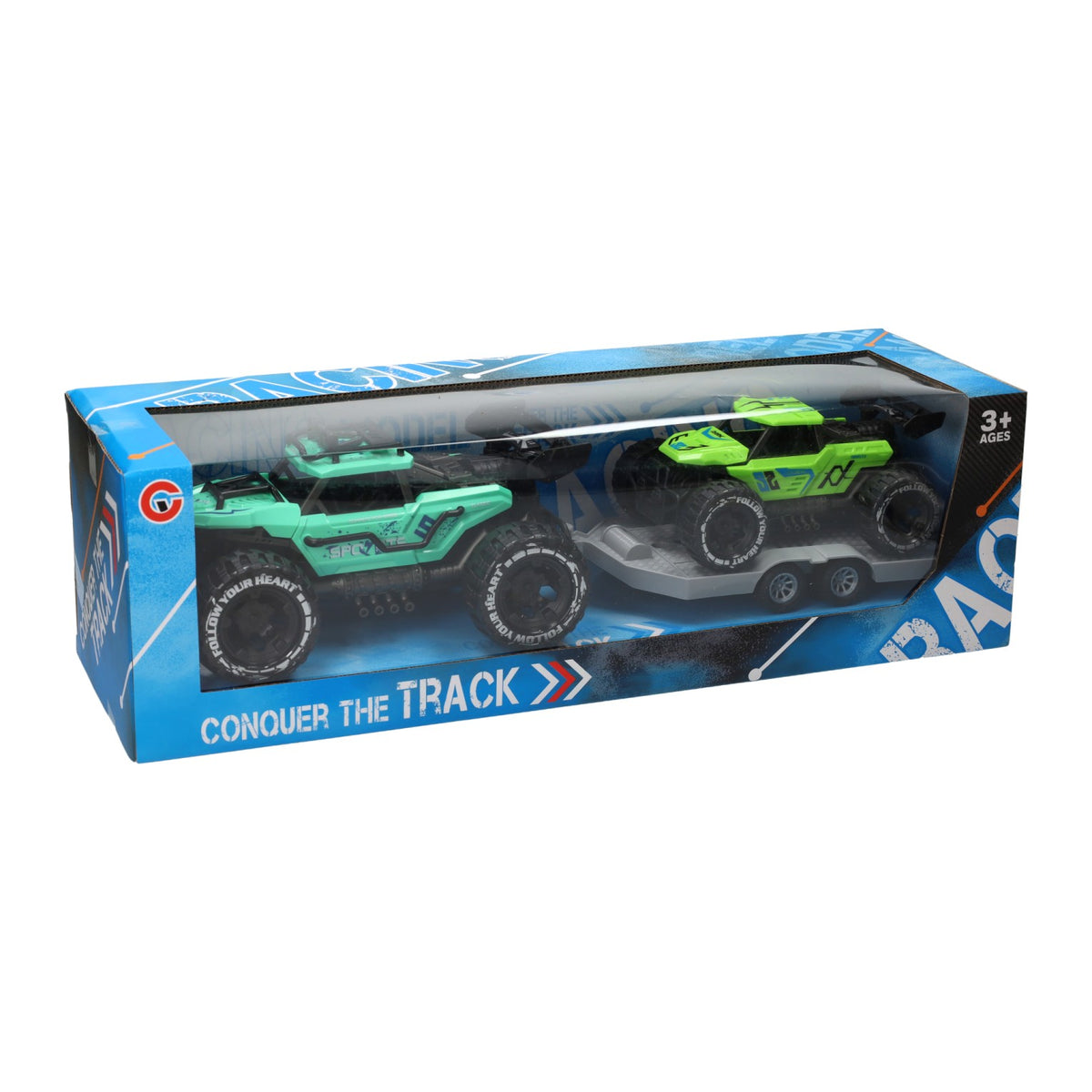 Lobbes Toys bv set di macchinine a frizione - 3 parti.