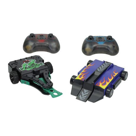 Lobbes Toys BV Robot da battaglia controllati RC - set di 2 robot e arena