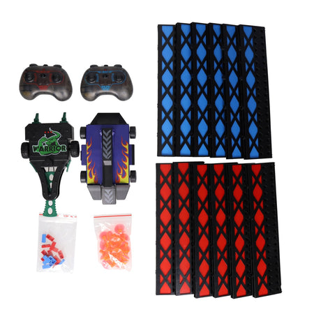 Lobbes Toys BV Robot da battaglia controllati RC - set di 2 robot e arena